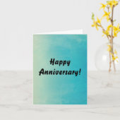 Fill in The Blank Anniversary Karte (Gelbe Blume)