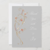 Fill in the Blank Wedding Invitation Einladung (Rückseite)