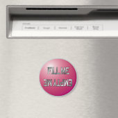 Fill me-Empty me rosa Spülmaschinenmagnet Magnet (In Situ (Geschirrspüler))