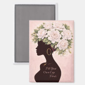 Fill Your Own Cup First Inspirational Magnet (Vorderseite/Rückseite)