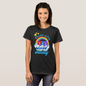 Filled With Social Anxiety  Rainbow Teddy Bear Tee (Vorne ganz)