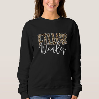 Filler Dealer Leopard Filler Nurse Injector Sweatshirt