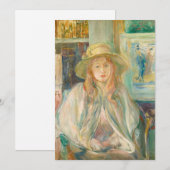 Fillette au Chapeau de Paille | Berthe Morisot (Vorne/Hinten)