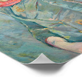 Fillette Portant un Panier | Berthe Morisot Poster (Ecke)