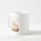 Filling Steamy - Funny Dumpling Kaffeetasse (Vorderseite Links)