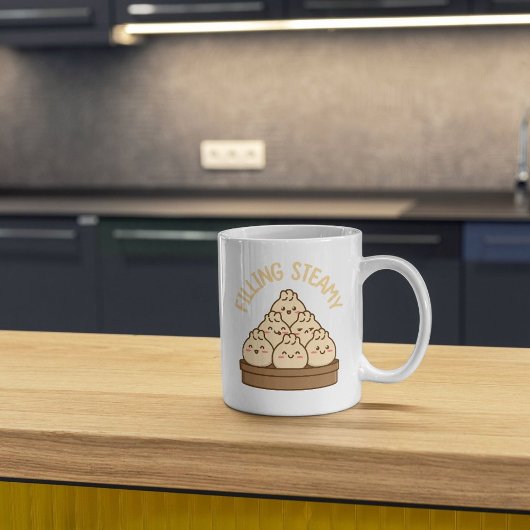 Filling Steamy - Funny Dumpling Kaffeetasse