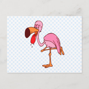 Fillip Flamingo Postkarte