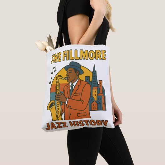 Fillmore Jazz.Tote Bag Tasche (Von Nahem)
