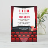 Film 11. Geburtstagsparty Einladungen (Stehend Vorderseite)