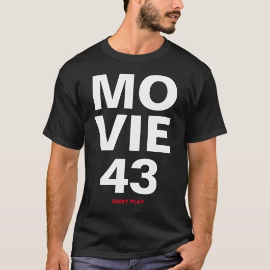 Film 43 Don't Play Funny T-Shirt (Vorderseite)