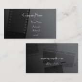 Film-Art-Visitenkarte Visitenkarte (Vorne/Hinten)