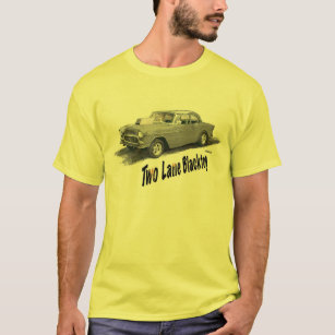FILM-AUTO zweispuriger Asphaltbelag '55 Chevy T-Shirt