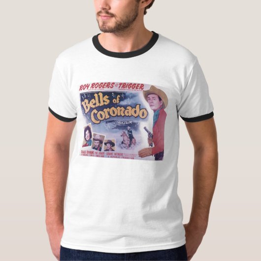 Film Bell Roy Rogers von Coronado T-Shirt (Vorderseite)