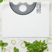 Film-Büffelleder Geschirrtuch (Gefaltet)