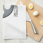 Film-Büffelleder Geschirrtuch (Viertel Falte)