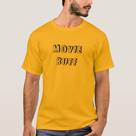 FILM-BÜFFELLEDER T-Shirt (Vorderseite)