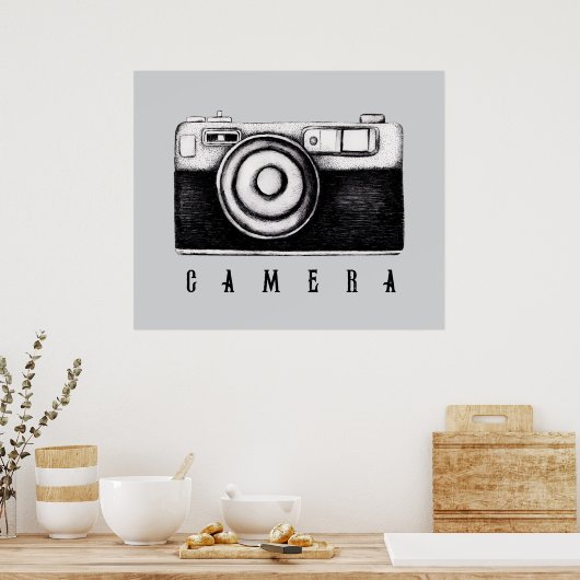 Film Camera Poster (Küche)