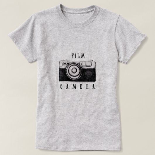 Film Camera T-Shirt (Design vorne)