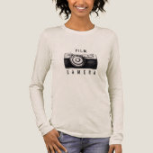 Film Camera T-Shirt Tri-Blend Shirt (Vorderseite)