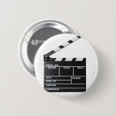 Film clapperboard button (Vorne & Hinten)