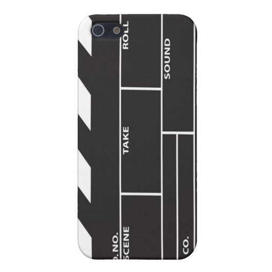 Film Clapperboard iPhone 4/4S Fall-Abdeckung iPhone Hülle (Hinten)