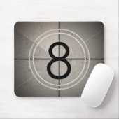 Film-Countdown-Mauspad Mousepad (Mit Mouse)