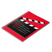 Film Crew DIRECTOR ist ein Wrap Notizblock (Linke Seite)