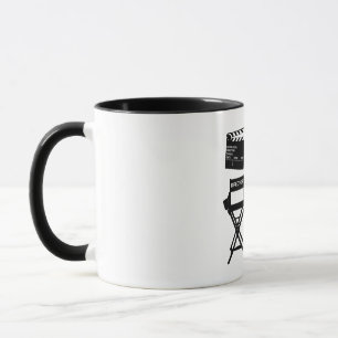 Film Crew Flap director Chair Gift for filmmaker Tasse
