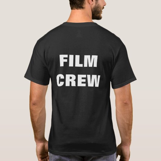 Film-Crew-T - Shirt (Rückseite)