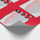 Film Crew verpackt es auf eine neue Filmidee Geschenkpapier (Ecke)