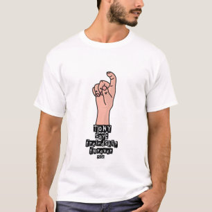 Film der glänzende Freundschafts-für immer lusti T-Shirt