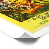 Film der Zeitmaschine der 60er Jahre Poster (Ecke)