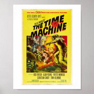 Film der Zeitmaschine der 60er Jahre Poster