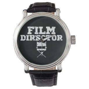 Film Director Movie Crew Chair Apparel Birthday Armbanduhr