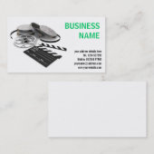 Film-Einzelteil-Visitenkarte Visitenkarte (Vorne/Hinten)