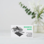 Film-Einzelteil-Visitenkarte Visitenkarte (Stehend Vorderseite)