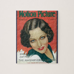 Film Februar 1931 Gloria Swanson Cover Puzzle