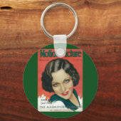 Film Februar 1931 Gloria Swanson Cover Schlüsselanhänger (Vorderseite)