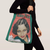 Film Februar 1931 Gloria Swanson Cover Tragetaschen Mit Langen Trägern (Von Nahem)