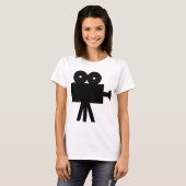 Film-Filmtechnik-Kamera Hollywood T-Shirt (Vorne ganz)