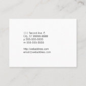 Film Foto Fotograf Visitenkarte (Rückseite)