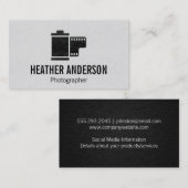 Film | Fotografie Visitenkarte (Vorne/Hinten)