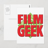 Film Geek v2 Postkarte (Vorne/Hinten)