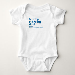 Film Girl - Hobby Horsing Baby Strampler