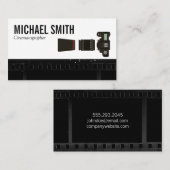 Film II und Kamerakörper und Linsen Visitenkarte (Vorne/Hinten)