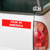 FILM IN AMERIKA AUTOAUFKLEBER (Auf Lkw)