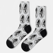 "FILM Kamera" Grafik Socken (Linkes Detail)