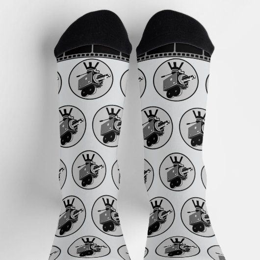 "FILM Kamera" Grafik Socken (Oben)