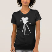 Film-Kamera-Silhouette-Shirt T-Shirt (Vorderseite)