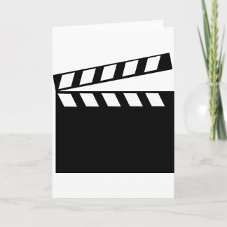Film-Klapper Karte